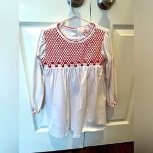 Smockingbird girls holiday dress, 4T & 7
